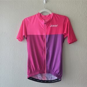 Zoot Believe Signature Series Women's Cycling Jersey Pink Purple Size M